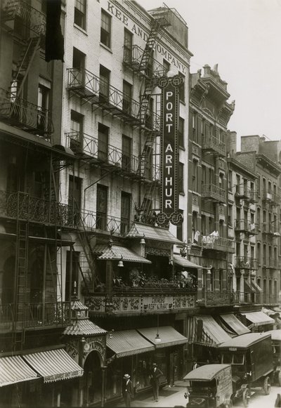 Port Arthur Restaurant, 7 Mott Street, New York City door William Davis Hassler