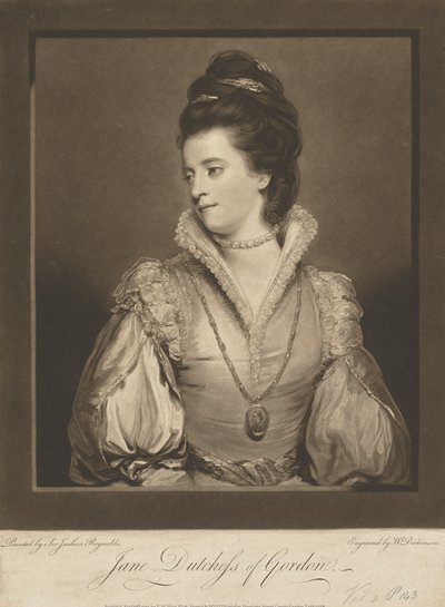 Jane Gordon (geboren Maxwell), Hertogin van Gordon door William Dickinson