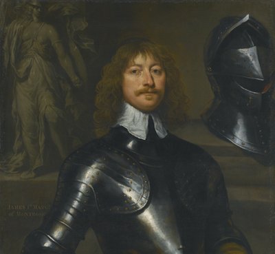 Portret van James Graham, 1e Markies van Montrose 1612-1650 door William Dobson