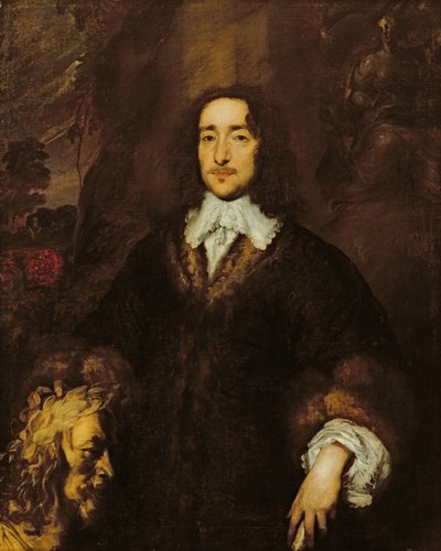 Portret van een muzikant, ca. 1644 door William Dobson