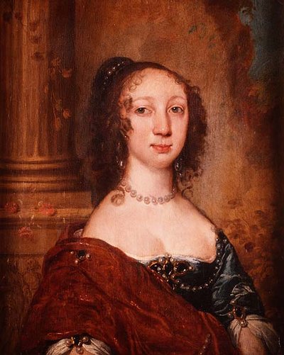 Portret van een dame, halve lengte door William Dobson