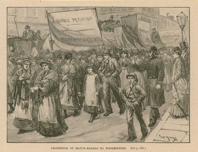 Processie van huwelijksmakelaars naar Westminster door William Douglas Almond