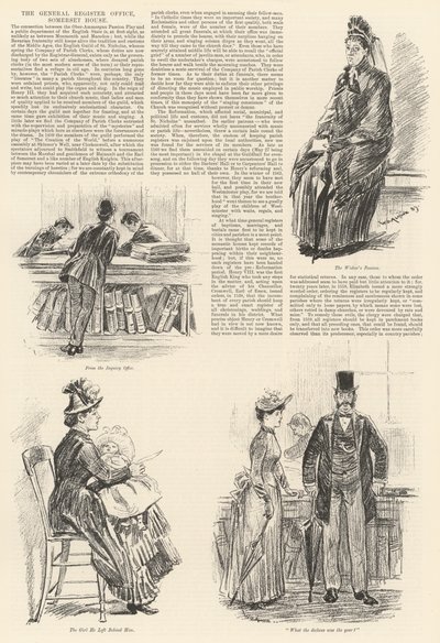 Het Algemeen Registerkantoor, Somerset House door William Douglas Almond