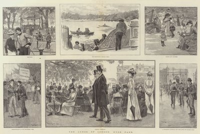 De Longen van Londen, Hyde Park door William Douglas Almond