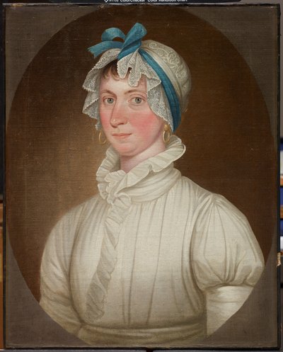 Anna Hart, mevrouw Isaac Hull door William Dunlap