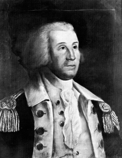 George Washington, de eerste president van de Verenigde Staten, eind 18e-begin 19e eeuw door William Dunlap