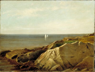Kust van Maine door William E. Norton