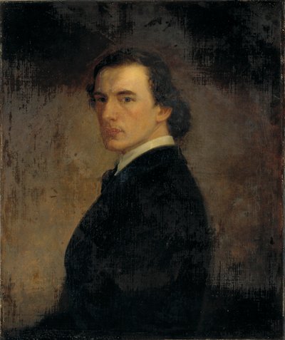 Portret van de Kunstenaar, Leeftijd 23 door William Edgar Marshall
