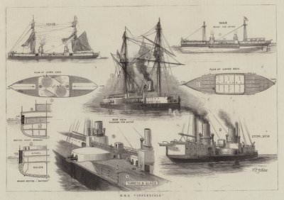HMS Inflexible door William Edward Atkins
