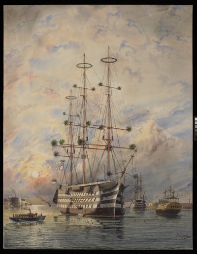 HMS Victory door William Edward Atkins