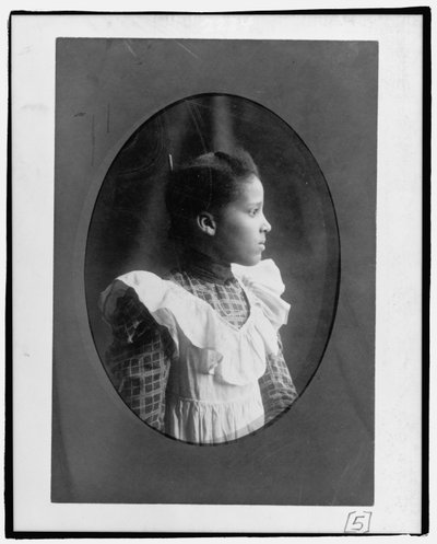 Bazoline Estelle Usher, student aan de Atlanta University door William Edward Burghardt "W. E. B." Du Bois