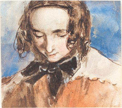Meisje met een Strik door William Edward Frost