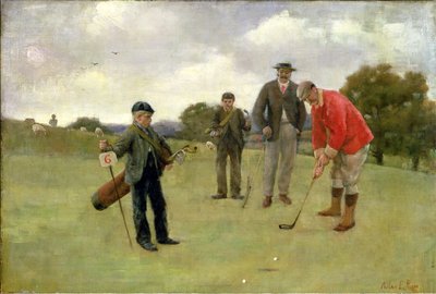 Op de Zesde Green door William Edwin Pimm