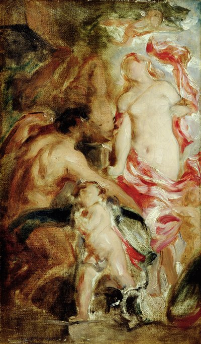 Allegorische Studie, Een Schets door William Etty