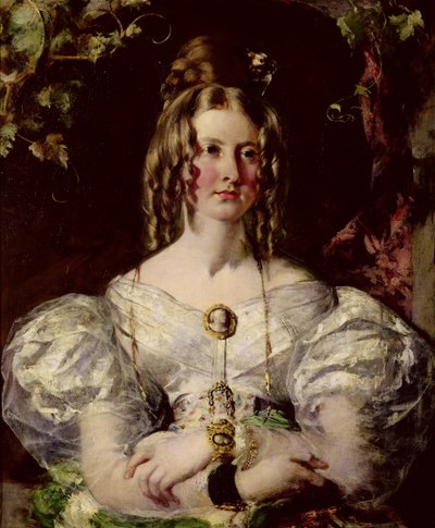 Elizabeth Potts (olieverf op doek) door William Etty