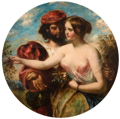Verzamel de Roos van Liefde Terwijl het Nog Tijd is, 1848 door William Etty
