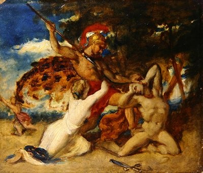 Barmhartigheid die pleit voor de verslagenen door William Etty