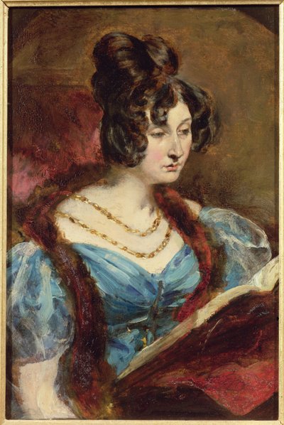 Portret van een Dame door William Etty