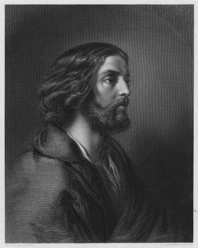 De Discipel, van het schilderij in de Vernon Gallery door William Etty