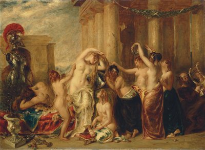Venus en haar satellieten door William Etty