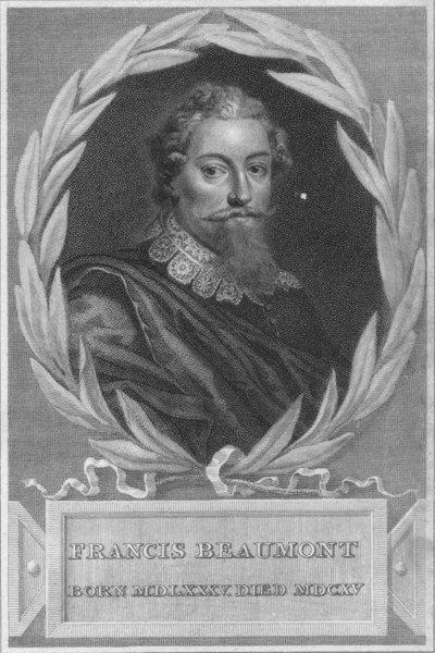 Francis Beaumont door William Evans