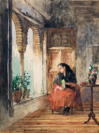 De Veranda door William Ewart Lockhart