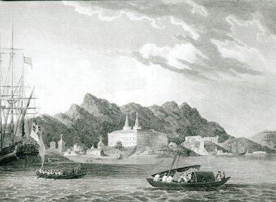 Haven van Rio de Janeiro, met het Benedictijnse klooster door William F. Wilson