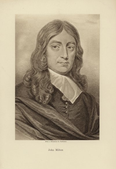 John Milton door William Faithorne
