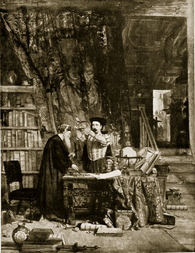 De Alchemist, illustratie uit 