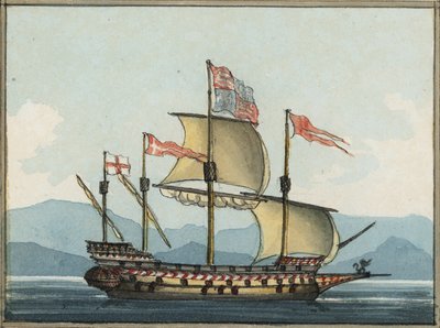 Afkomstig van het wandtapijt van het Hogerhuis door William Ffarington