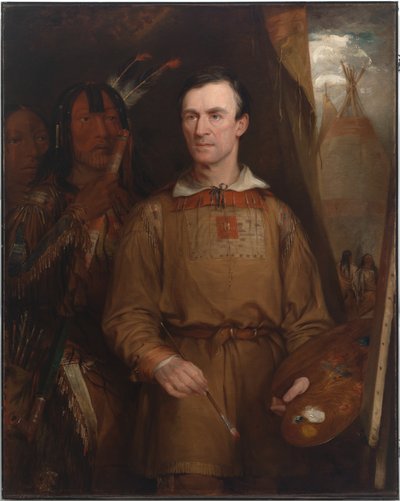 George Catlin (1796-1872) door William Fisk