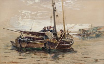 Het oorlogsnieuws lezen door William Fleming Vallance