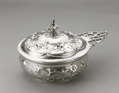 Porringer met deksel door William Forbes