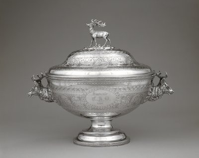 Soepterrine, ca. 1860 door William Forbes