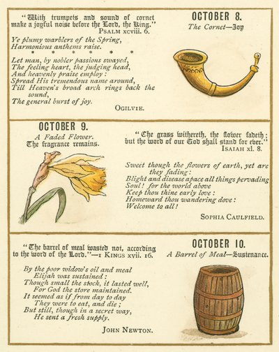 Pagina uit Het Bijbel Embleem Jubileumboek door William Foster