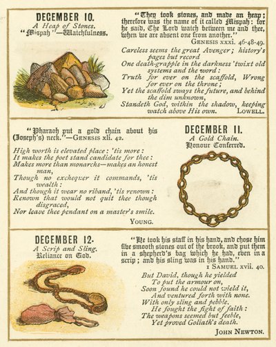 Pagina uit The Bible Emblem Anniversary Book door William Foster