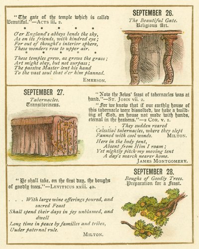 Pagina uit The Bible Emblem Anniversary Book door William Foster