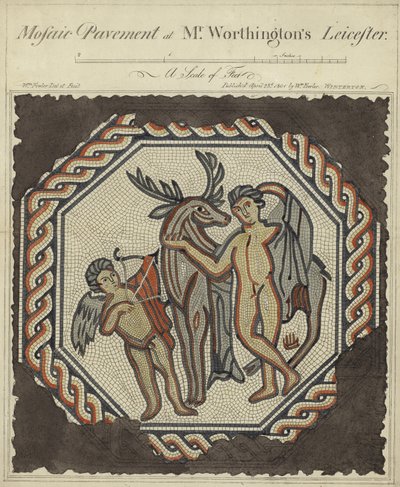 Mozaïekvloer bij de heer Worthington