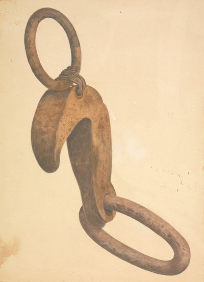 Anker Trip Haak, ca. 1942 door William Frank