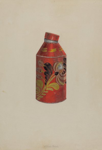 Toleware Theebus, ca. 1938 door William Frank
