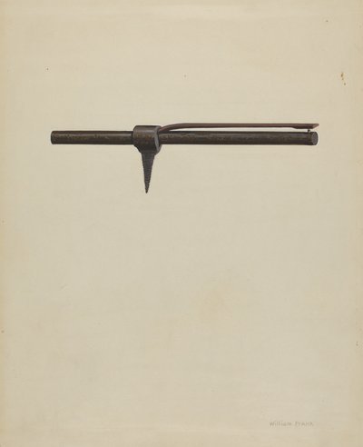 Valgeweer, ca. 1936 door William Frank