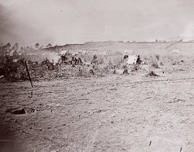 Verre Uitzicht op Fort Brady, ca. 1865 door William Frank Browne