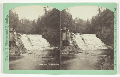 Rotsachtige Waterval, Ithaca Kloof door William Frear