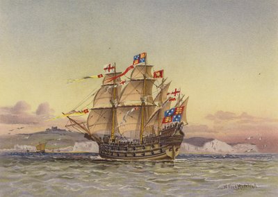 De Grote Harry van 1488 door William Frederick Mitchell