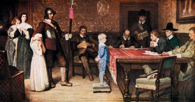 En wanneer zag je je vader voor het laatst, 1878, ca. 1920 door William Frederick Yeames