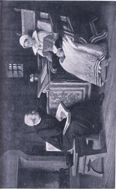 Lady Jane Grey in de Toren, illustratie uit De Wereldbibliotheek van Beste Boeken, ca. 1940 door William Frederick Yeames