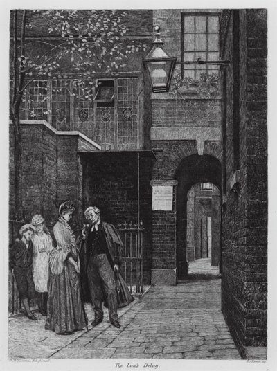 De Vertraging van de Wet door William Frederick Yeames