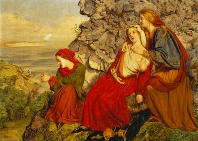 Een inval van de Denen: Saksische vrouwen kijken naar het conflict door William Gale