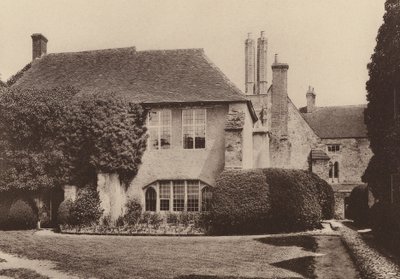 Bij Amberley Castle, West Sussex door William Galsworthy Davie