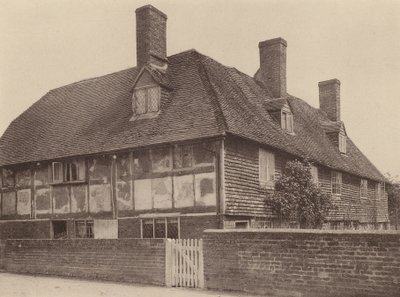 Bij Northbridge Street, nabij Robertsbridge, Sussex door William Galsworthy Davie